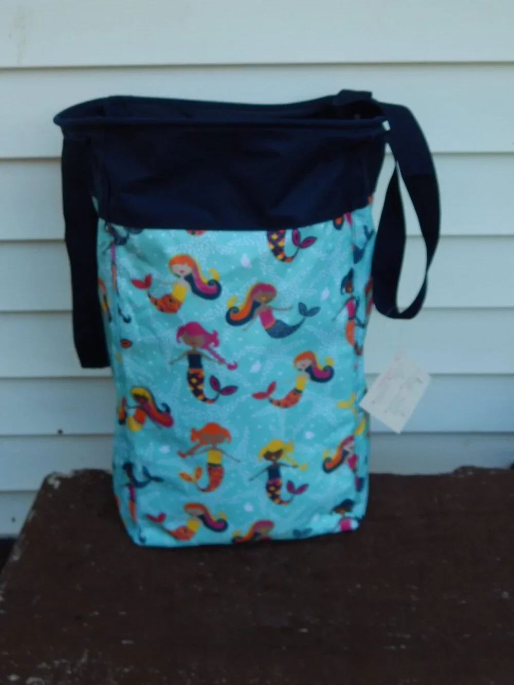 Thirty-One Rare MERMAID Lagoon Tall Collapsible Bin New with Tags